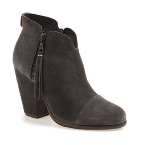 Rag and Bone Margot Fringe Cap Toe Bootie